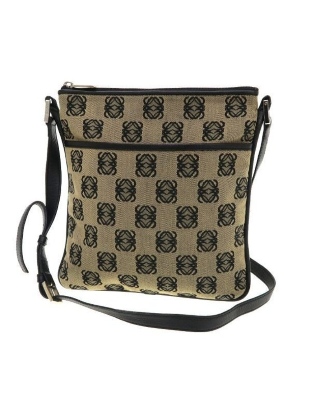 Loewe Anagram Shoulder Bag Beige